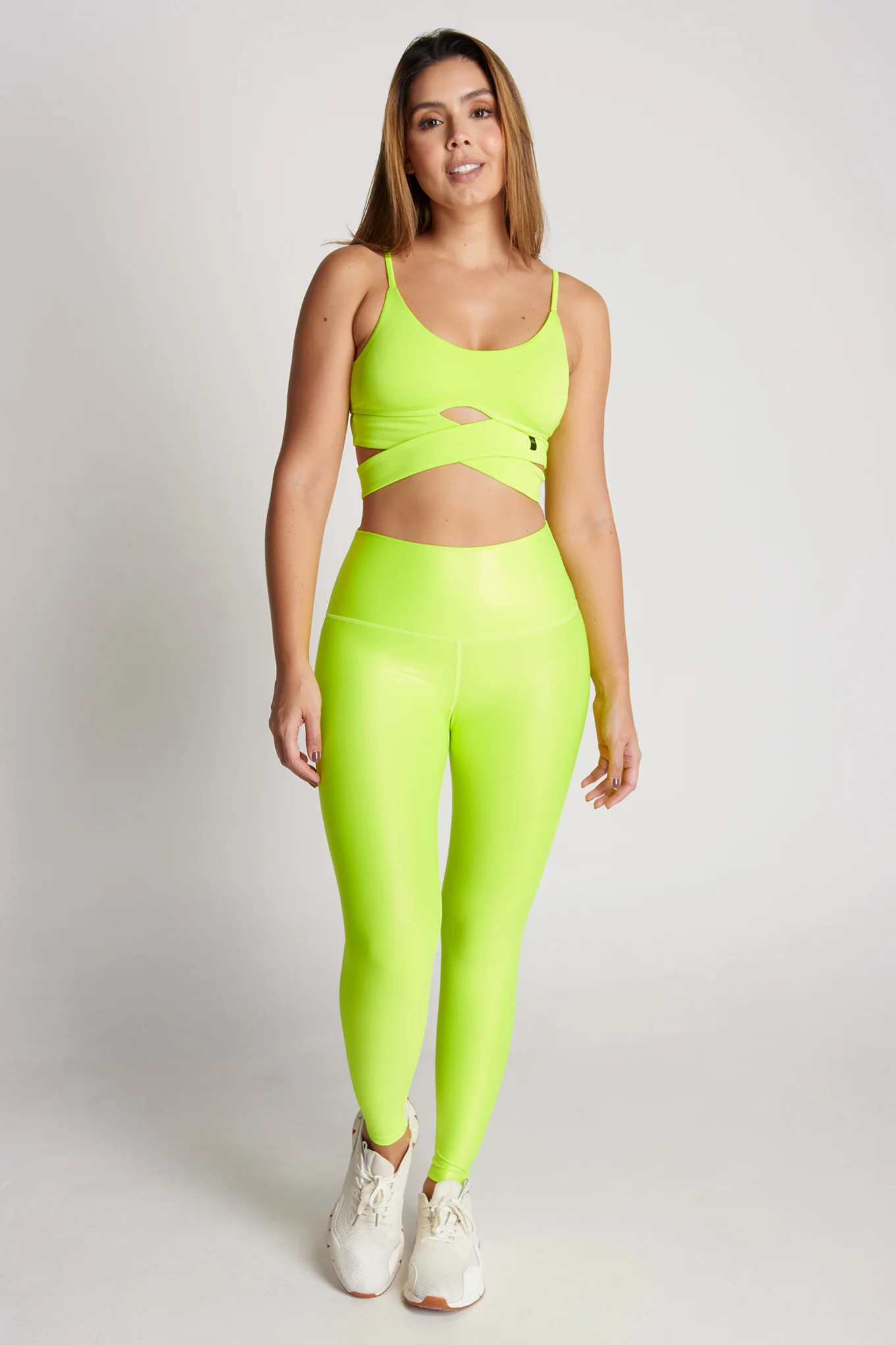 LEGGING AMARILLO NEÓN EMTALIZADO - Imagen 4