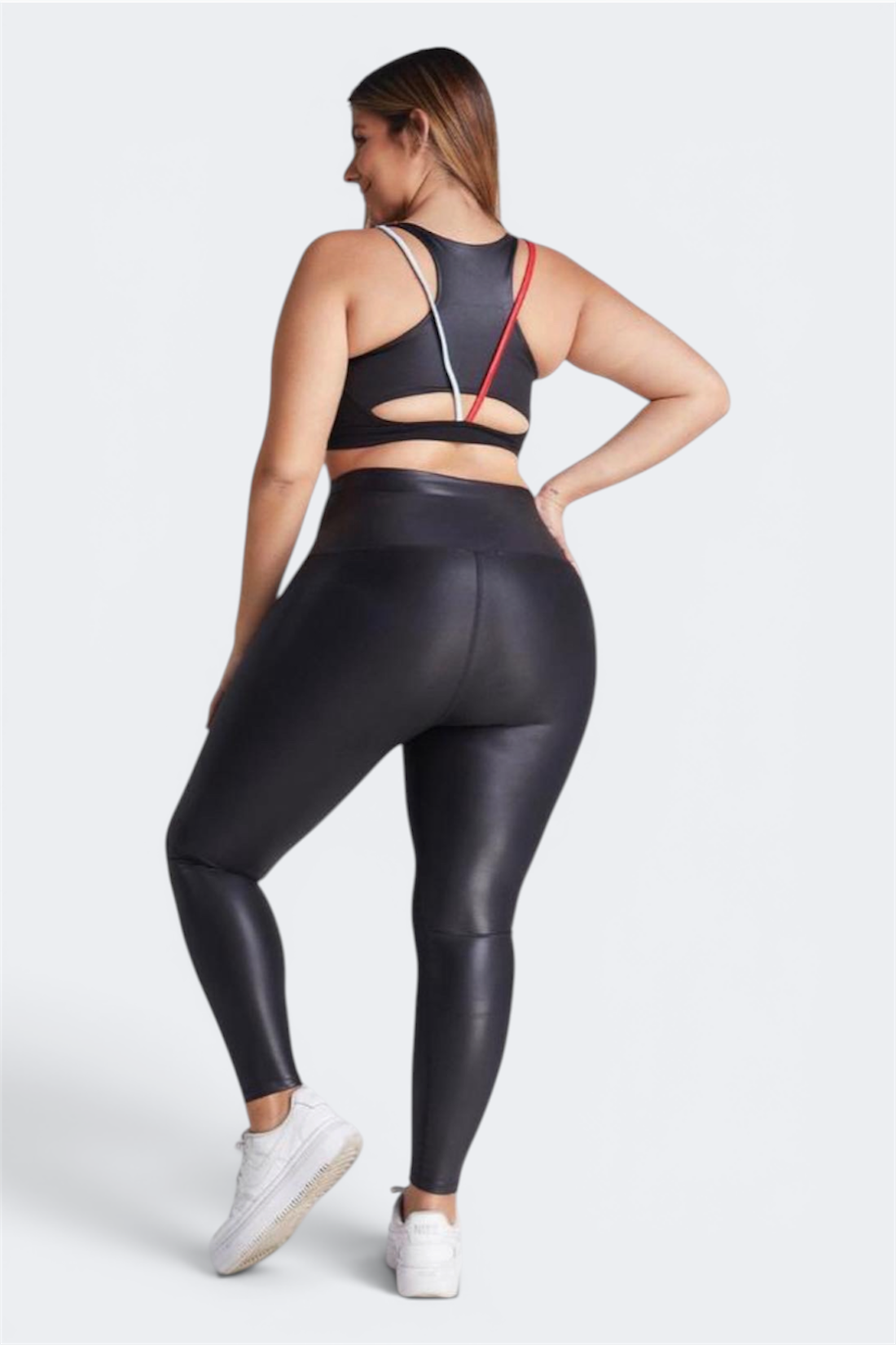 LEGGING NEGRO METALIZADO - Imagen 2